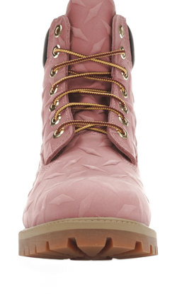 6' Premium Waterproof Boot Supreme Diamond Plate Pink - TIMB-6PWBSD-PINK