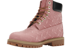 6' Premium Waterproof Boot Supreme Diamond Plate Pink - TIMB-6PWBSD-PINK