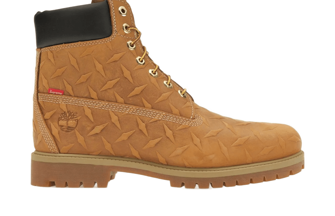 6' Premium Waterproof Boot Supreme Diamond Plate Wheat - TIMB-6PWBSD-WHEAT