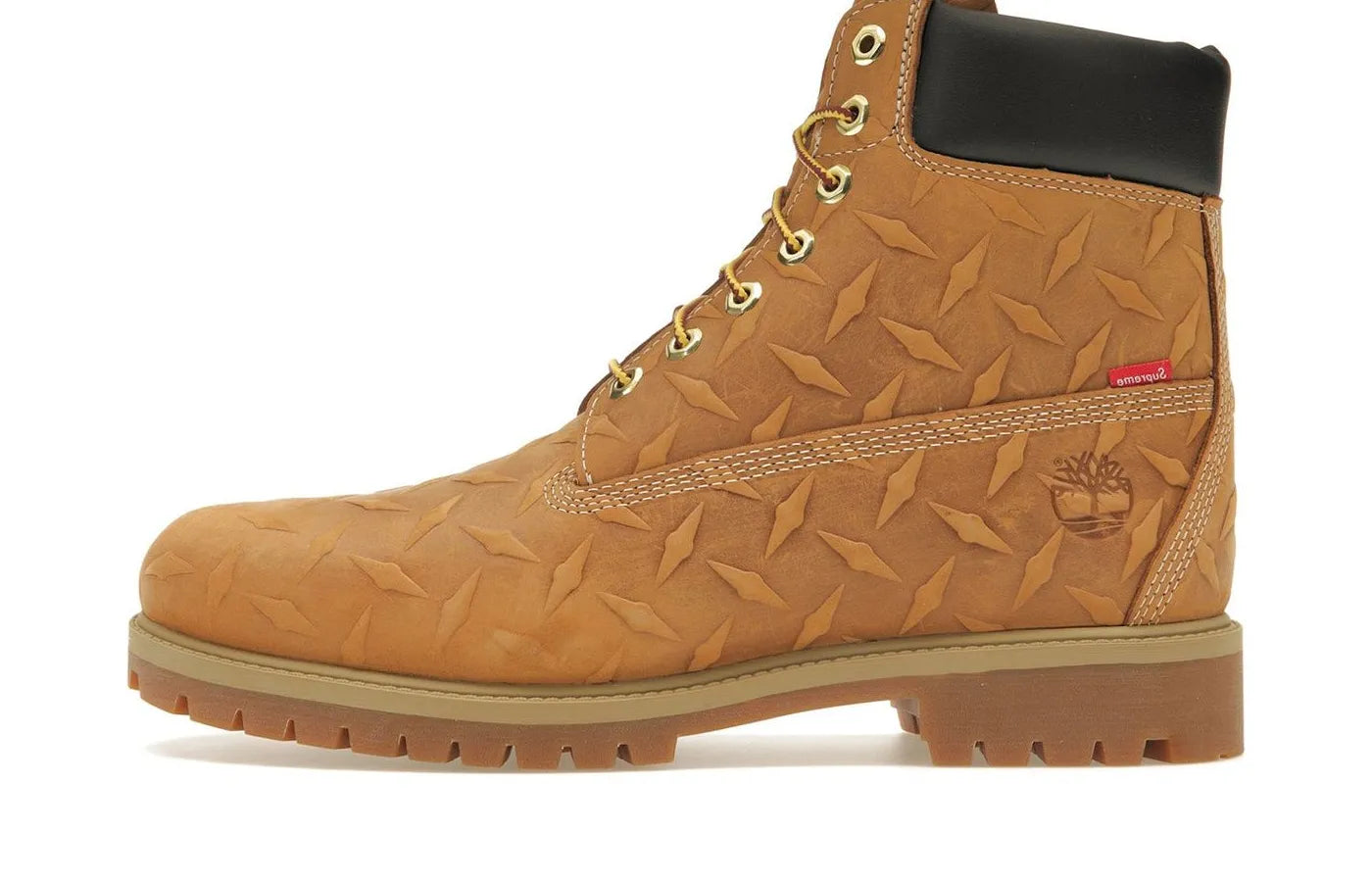 6' Premium Waterproof Boot Supreme Diamond Plate Wheat - TIMB-6PWBSD-WHEAT