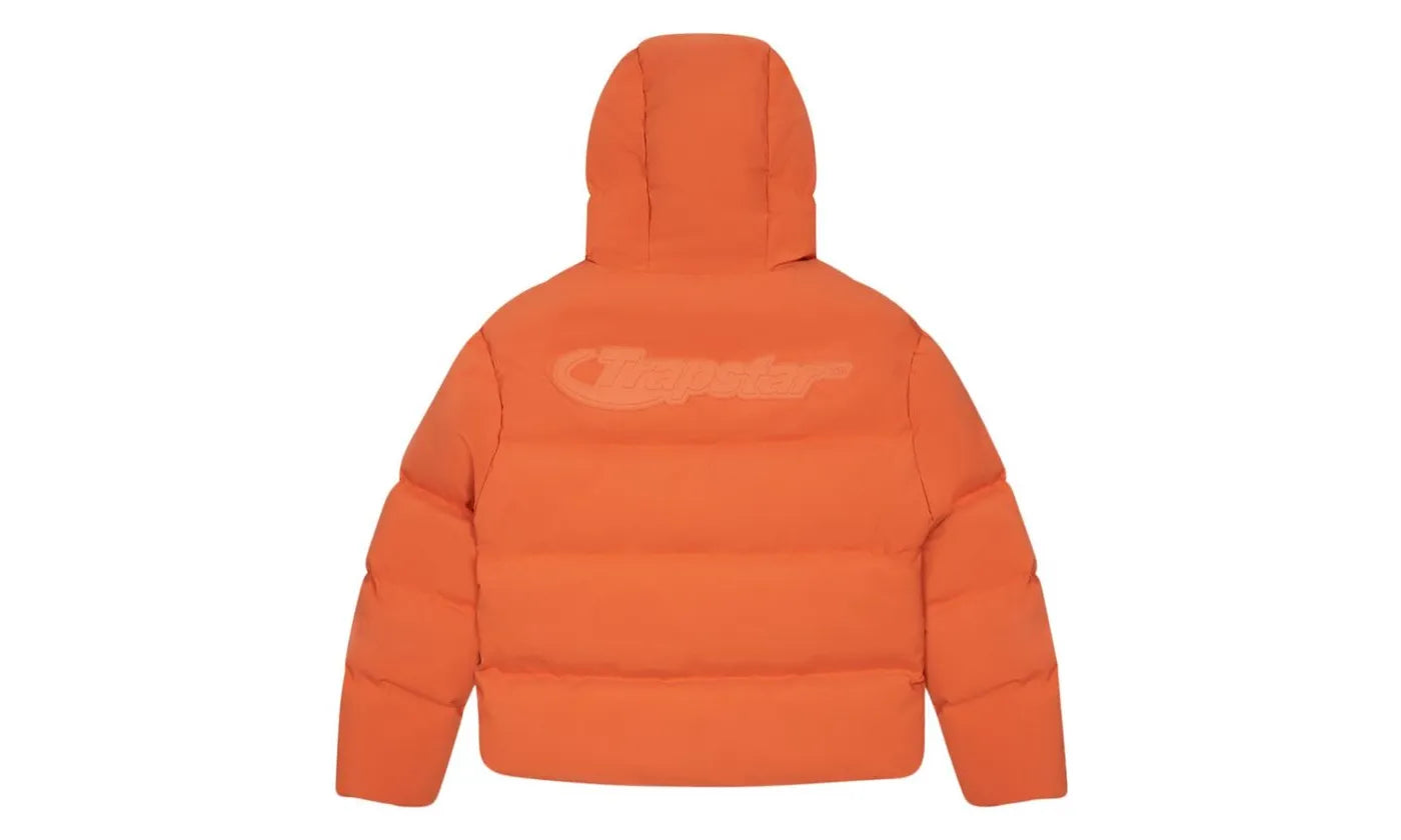 Trapstar Hyperdrive Technical Puffer Jacket Orange - TRAP-THTPJO-ORANGE