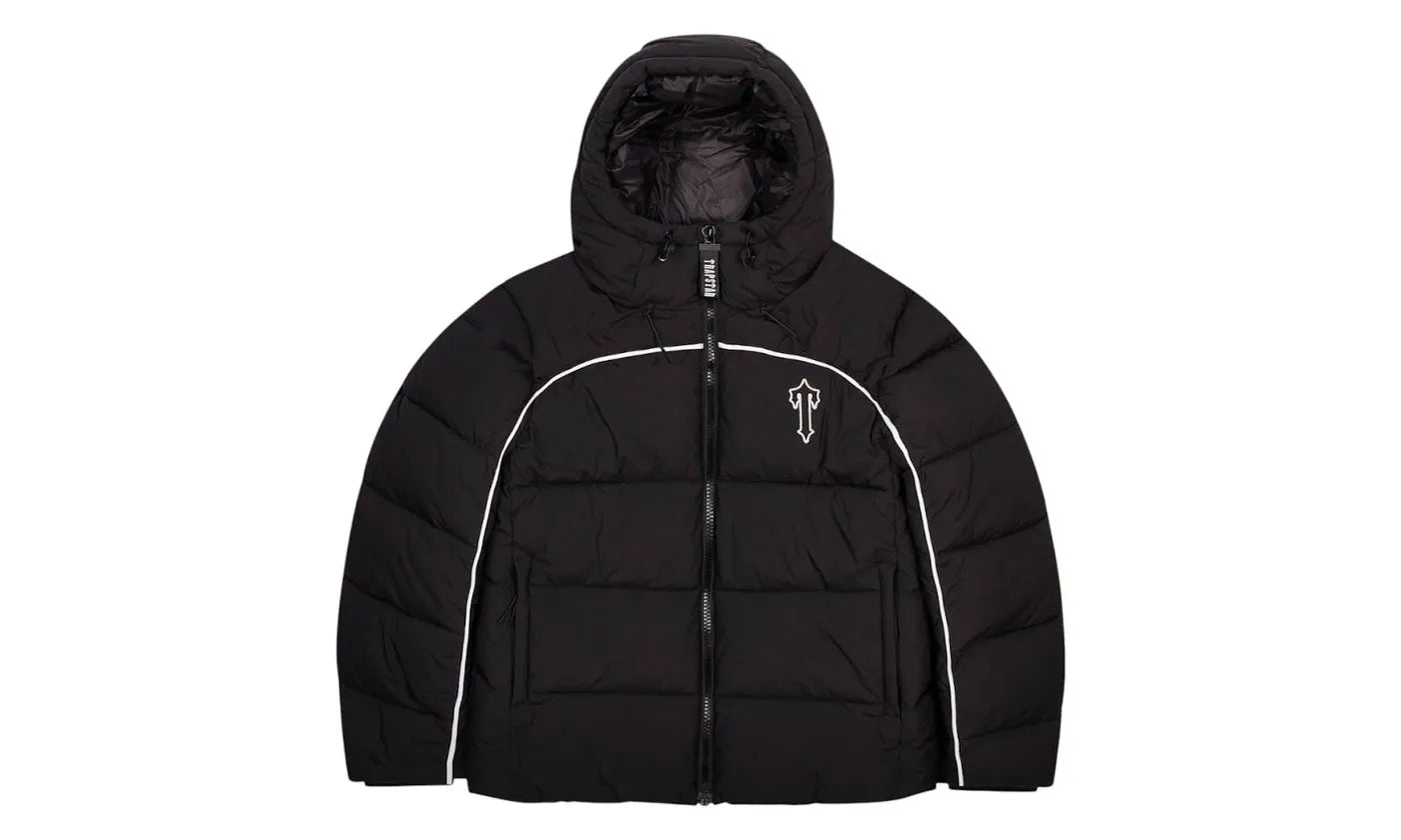 Trapstar Irongate Arch Pipping Puffer Jacket Black