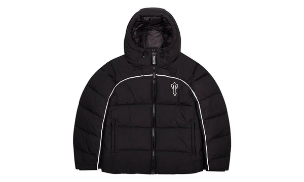 Trapstar Irongate Arch Pipping Puffer Jacket Black