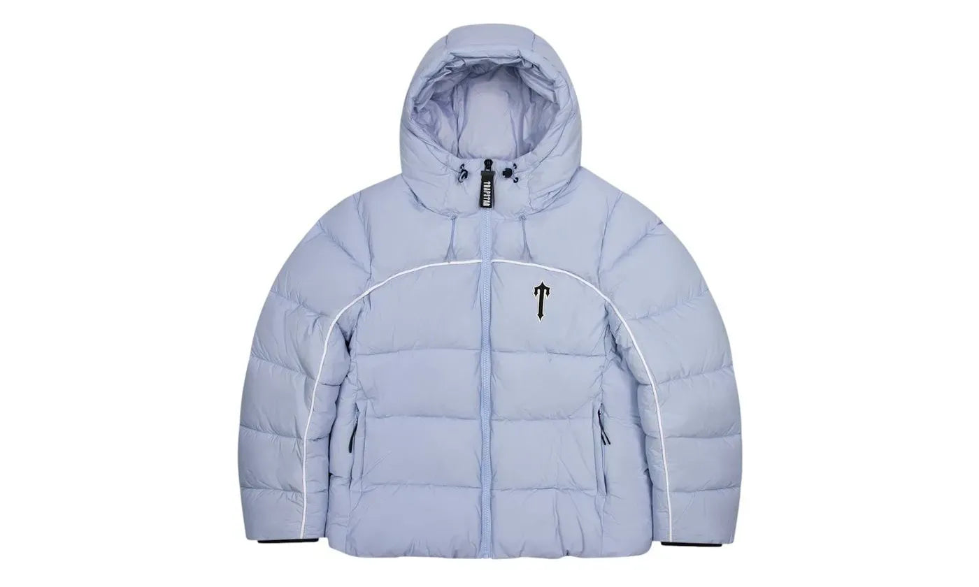 Trapstar Irongate Arch Pipping Puffer Jacket Ice Blue