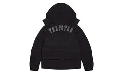 Trapstar Irongate Detachable Hooded Puffer Jacket Black