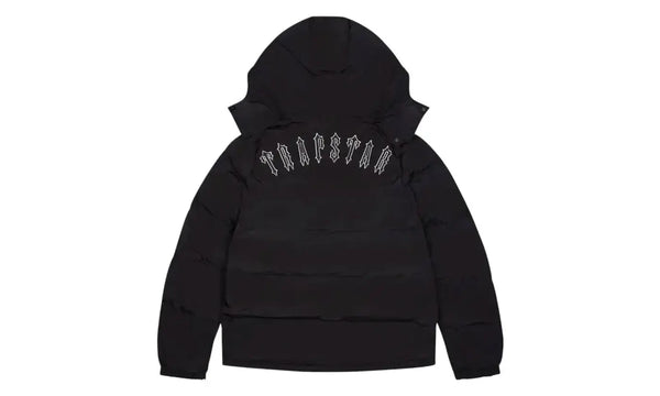 Trapstar Irongate Detachable Hooded Puffer Jacket Black