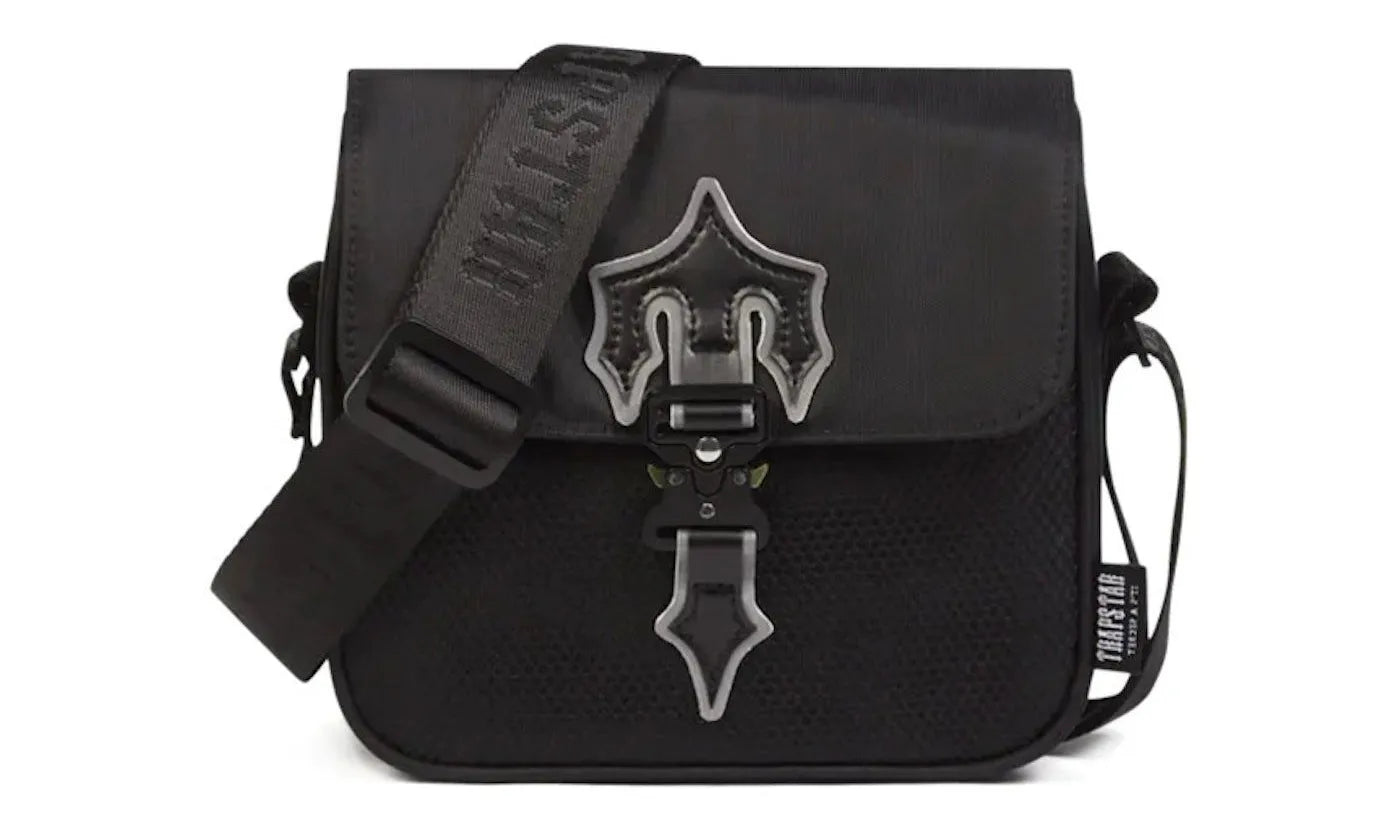 Trapstar Irongate T 1.0 Crossbody Bag Black/Reflective - TRAP-TIT1CB-RREFLECTIVE