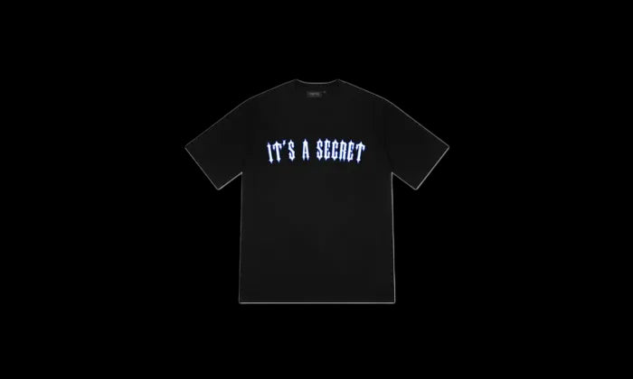 Trapstar Trapstar It's A Secret Tee Black Blue 2.0 - TRAP-IASTWB-BLACK