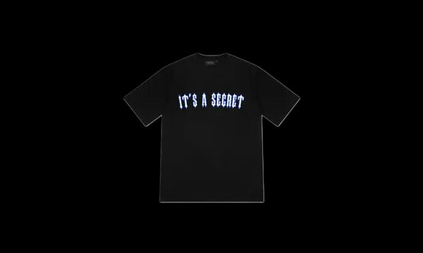 Trapstar Trapstar It's A Secret Tee Black Blue 2.0 - TRAP-IASTWB-BLACK