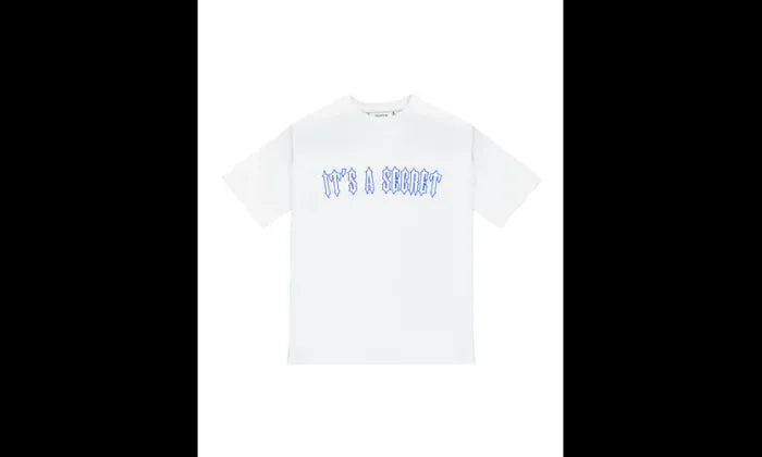 Trapstar Trapstar It's A Secret Tee White Blue 2.0 - TRAP-IASTWB-WHITE