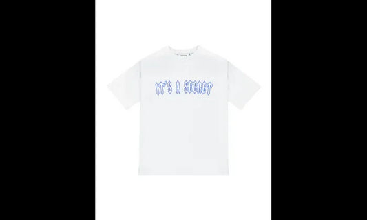 Trapstar Trapstar It's A Secret Tee White Blue 2.0 - TRAP-IASTWB-WHITE