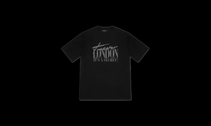 Trapstar Trapstar London It's A Secret Tee Black - TRAP-LDNIAST-BLACK