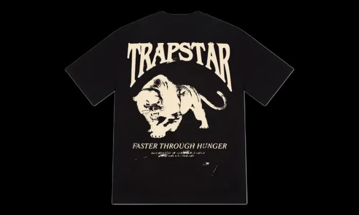 Trapstar Trapstar Panthera Tee Black - TRAP-PANTHERAT-BLACK