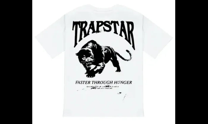 Trapstar Trapstar Panthera Tee White - TRAP-PANTHERAT-WHITE