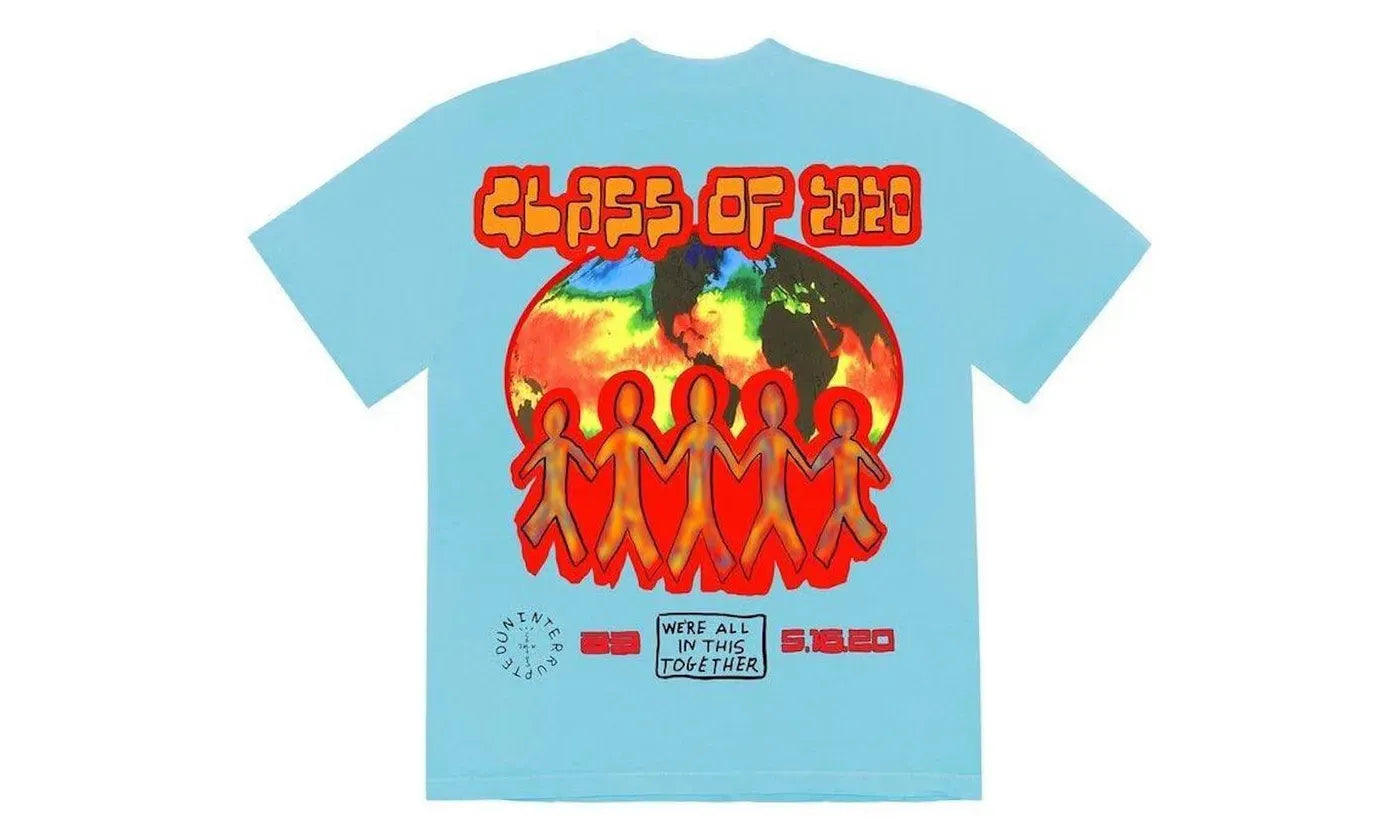 Travis Scott Cactus Jack C/O 2020 T-Shirt Light Blue
