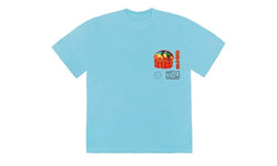 Travis Scott Cactus Jack C/O 2020 T-Shirt Light Blue