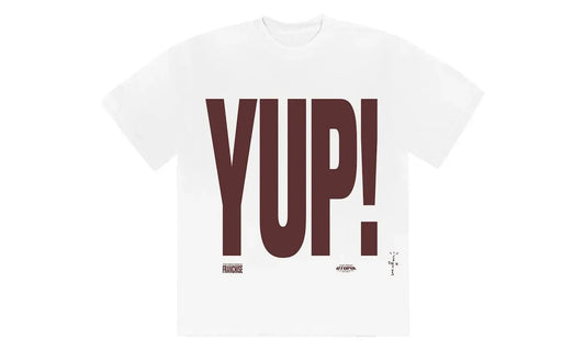 Travis Scott Franchise Promo YUP! T-Shirt White