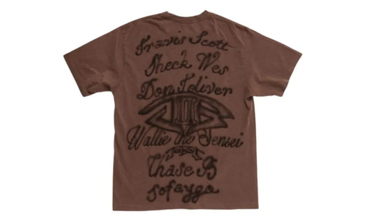 Travis Scott Jackboys 2 A1 T-shirt Brown