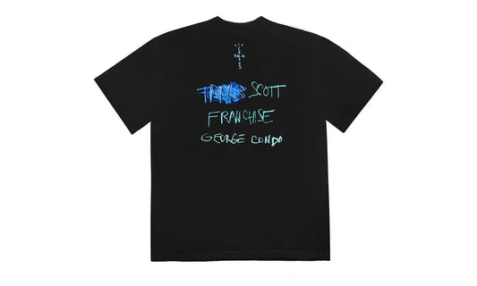Travis Scott Portrait of Travis Title T-Shirt Black