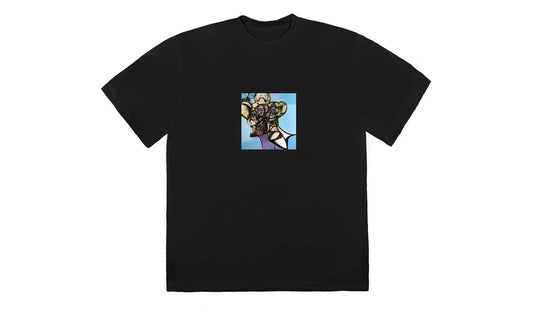 Travis Scott Portrait of Travis Title T-Shirt Black