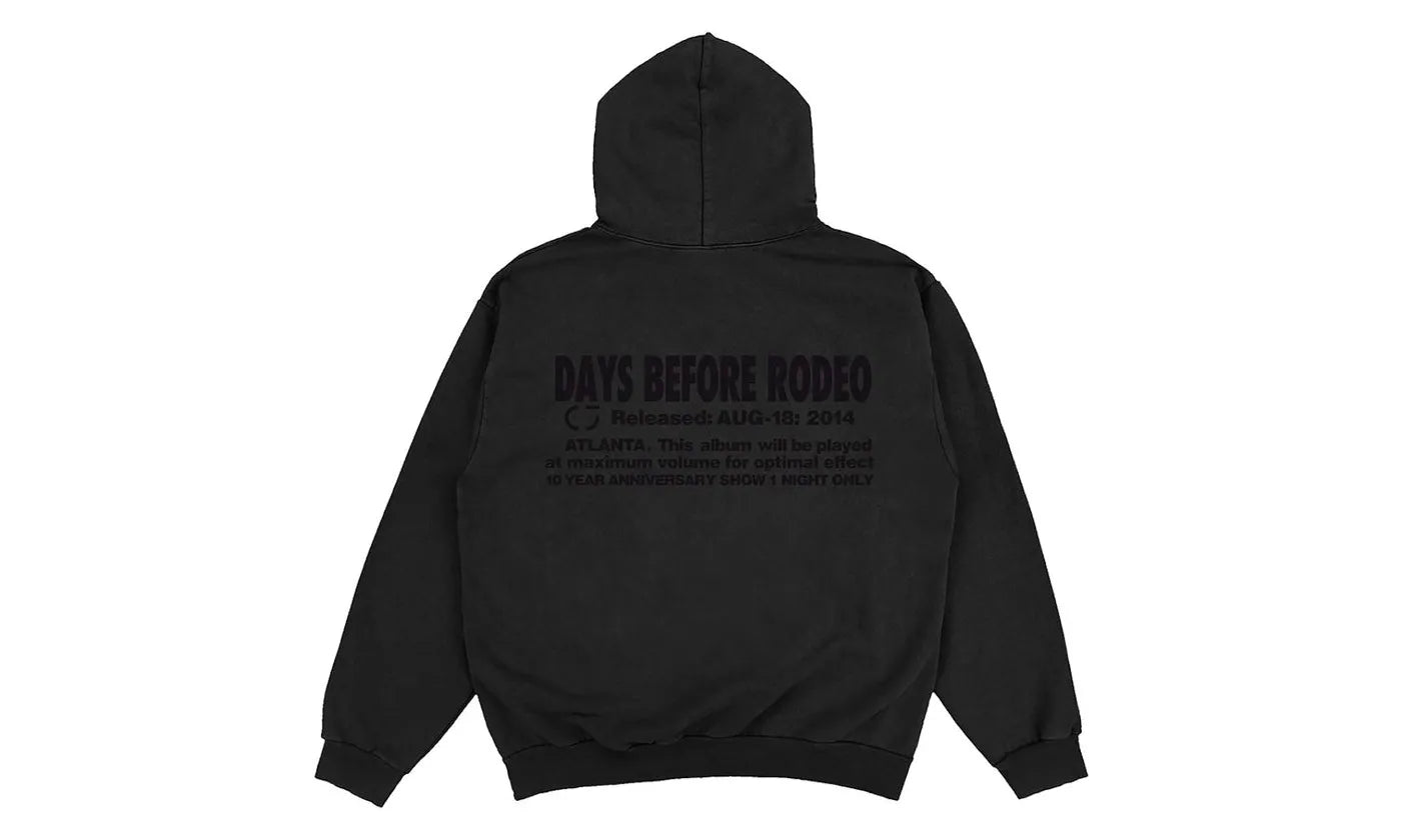 Travis Scott Rodeo Hoodie Black - TS-TRSRHB-BLACK