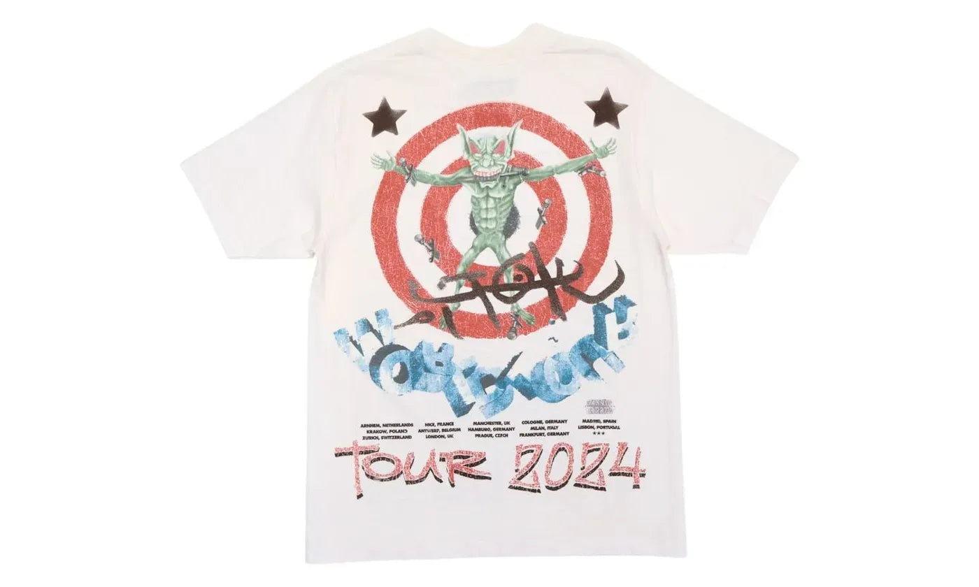 Travis Scott Utopia Circus Maximus 2023 Tour III Tee White