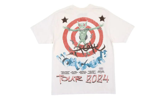 Travis Scott Utopia Circus Maximus 2023 Tour III Tee White