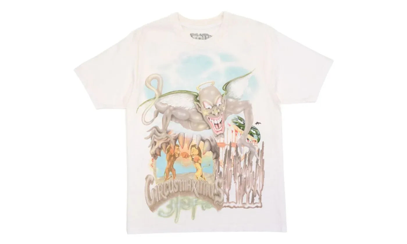 Travis Scott Utopia Circus Maximus 2023 Tour III Tee White