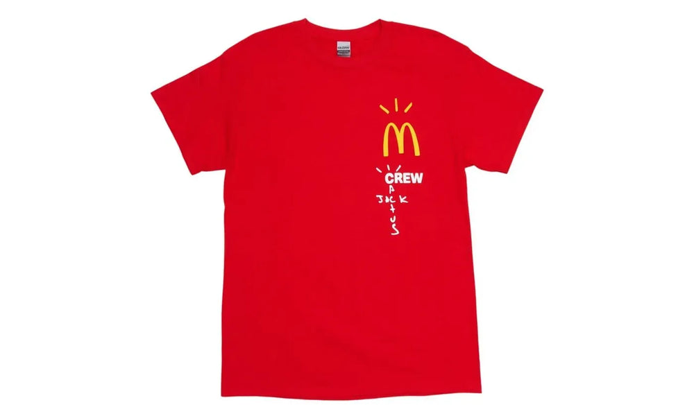Travis Scott x McDonald's Crew T-Shirt Red