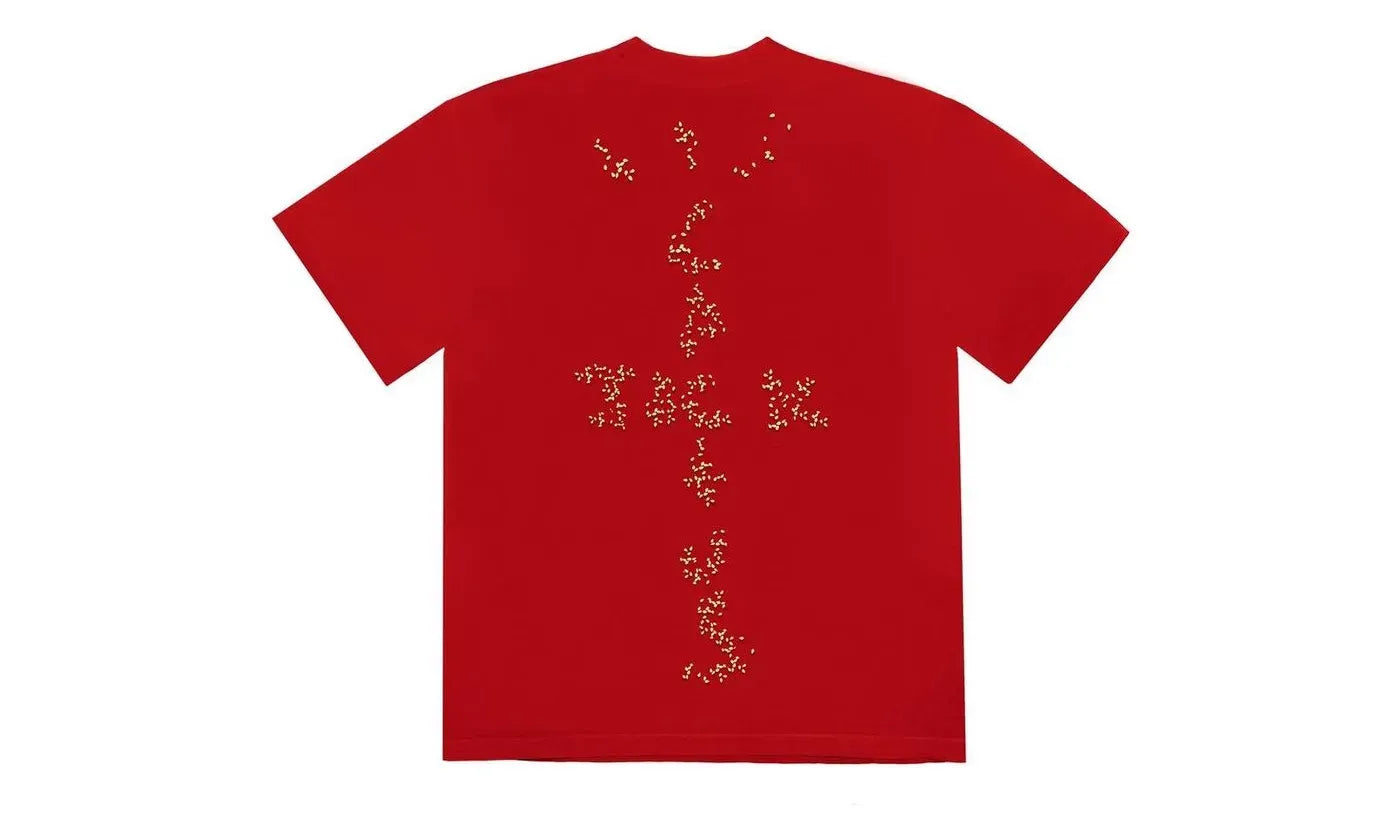 Travis Scott x McDonald's Sesame Inv III T-Shirt Red