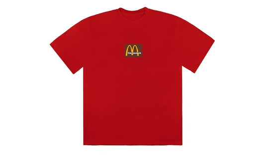 Travis Scott x McDonald's Sesame Inv III T-Shirt Red