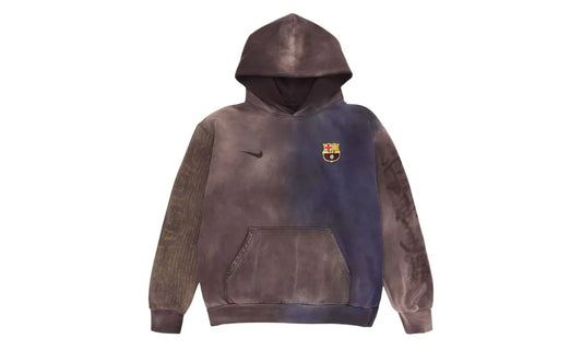 Travis Scott x Nike x FC Barcelona Split-Dye Crest Hoodie Multicolor