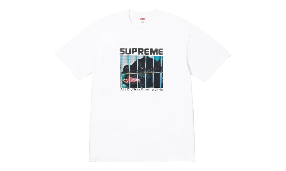 Supreme Supreme Growl Tee White