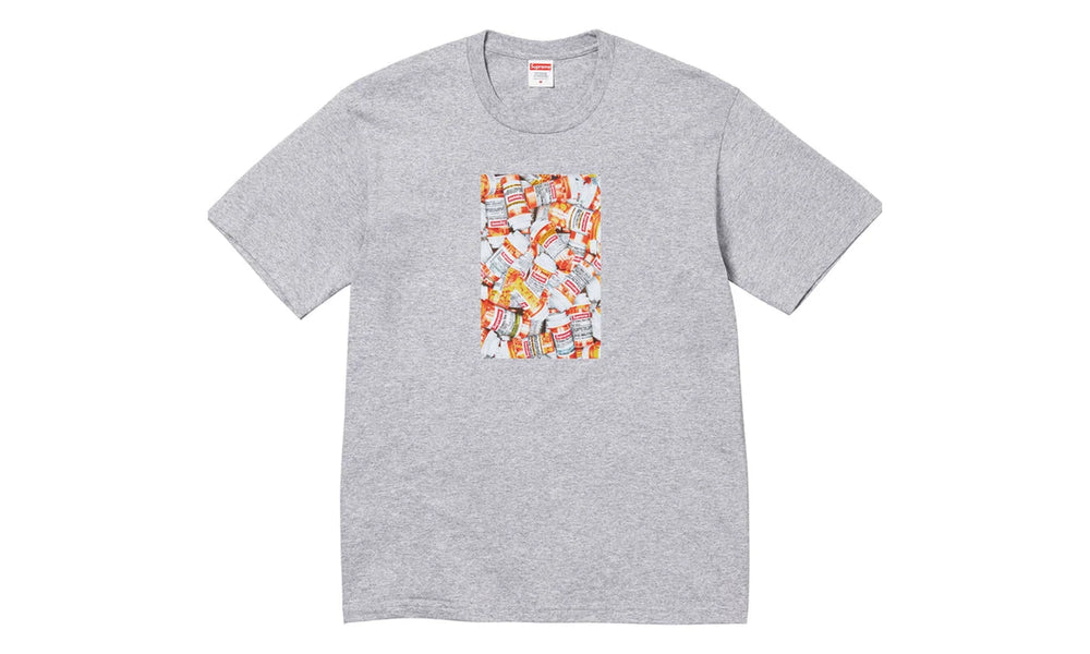 Supreme Supreme Pills Tee (FW26) Heather Grey