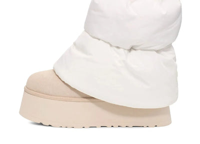 UGG Classic Mini Dipper Puffer Boot White Ceramic - Aplug