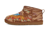 Palace x UGG Classic Ultra Mini Boot Chestnut Camo - Aplug