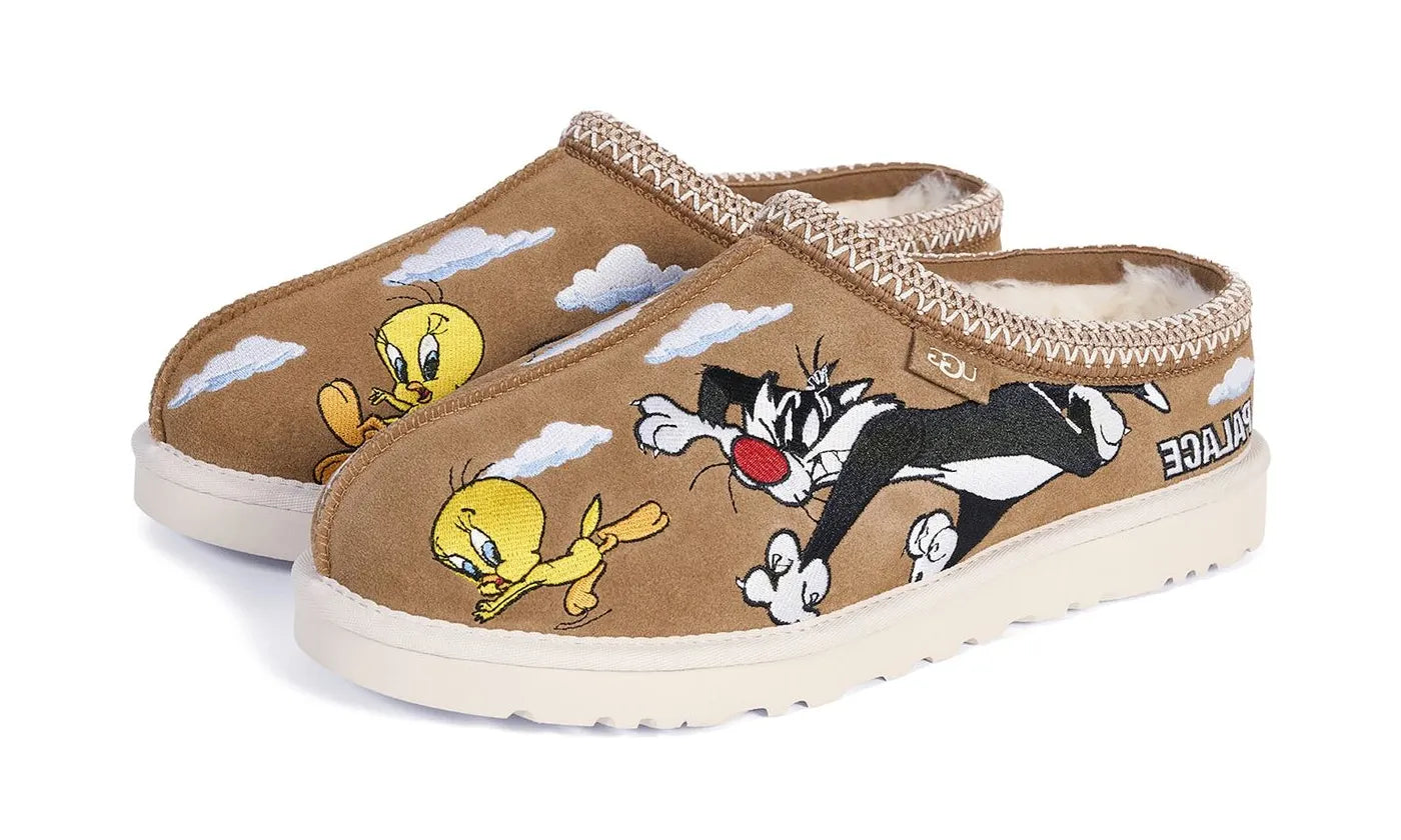 Ugg Tasman Slipper Palace x Looney Tunes Chestnut - 1181910-CHE