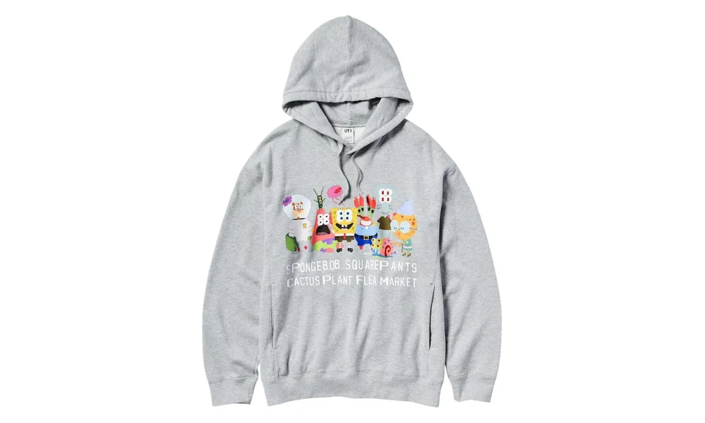 Uniqlo x CPFM Spongebob Squarepants Hoodie Gray - 476551