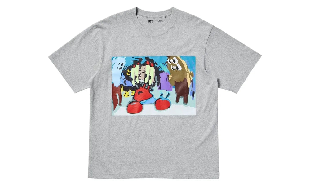 Uniqlo x CPFM Spongebob Squarepants UT Graphic T-Shirt Gray - 477916