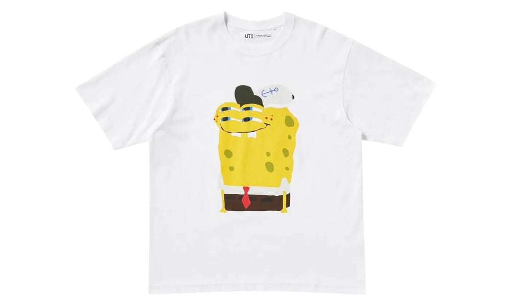 Uniqlo x CPFM Spongebob Squarepants UT Graphic T-Shirt White - 477914