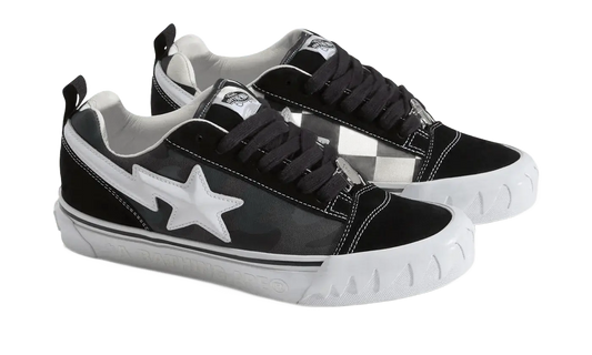 Vans Knu Skool Bape Camo Black - vans-knu-skool-bape-camo-black