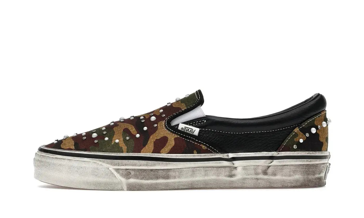 Vans LX Classic Slip-On 98 Pearlized Pack Camo Black