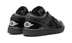 Air Jordan 1 Low SE Patent Elephant Black (Women's)