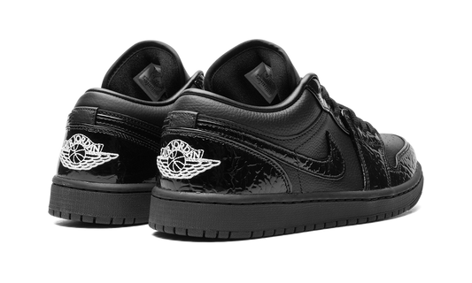 Air Jordan 1 Low SE Patent Elephant Black (Women's)