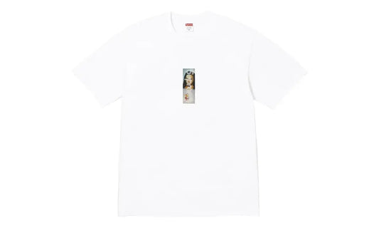 Supreme Supreme Prayer Card Box Logo Tee White
