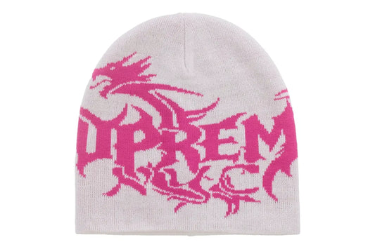 Supreme Supreme Dragon Beanie (FW26) Heather Grey