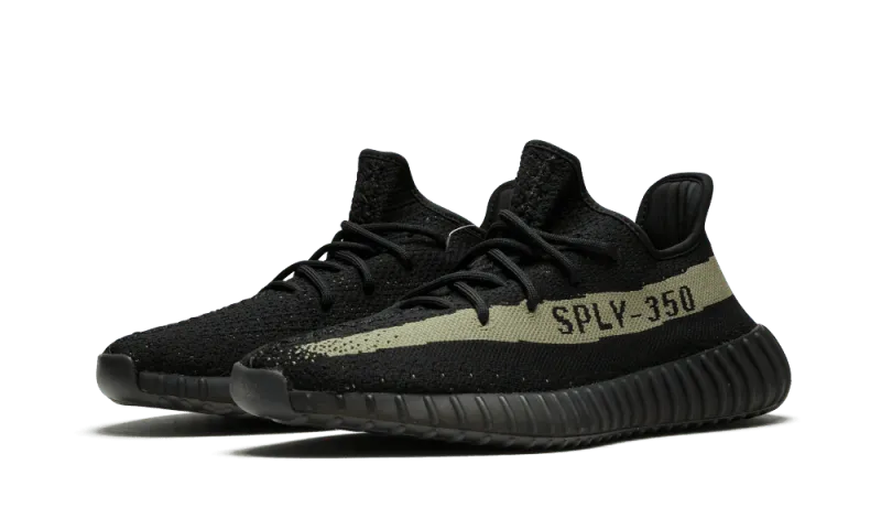 Yeezy Boost 350 V2 Black Green - BY9611