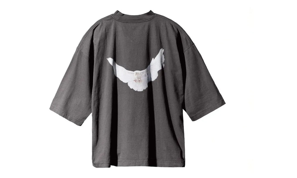 Yeezy Gap Dove 3/4 Sleeve Tee Dark Grey