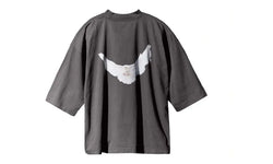 Yeezy Gap Dove 3/4 Sleeve Tee Dark Grey
