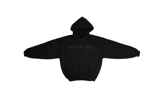 Yeezy Gosha Black Dogs Hoodie Black - YEEZ-YGBDHB-BLACK